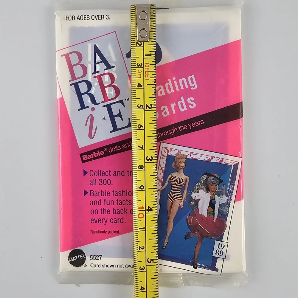 NWT Vintage 90's Barbie Trading Cards Lot of 5 10 packs Fashion Special Edition